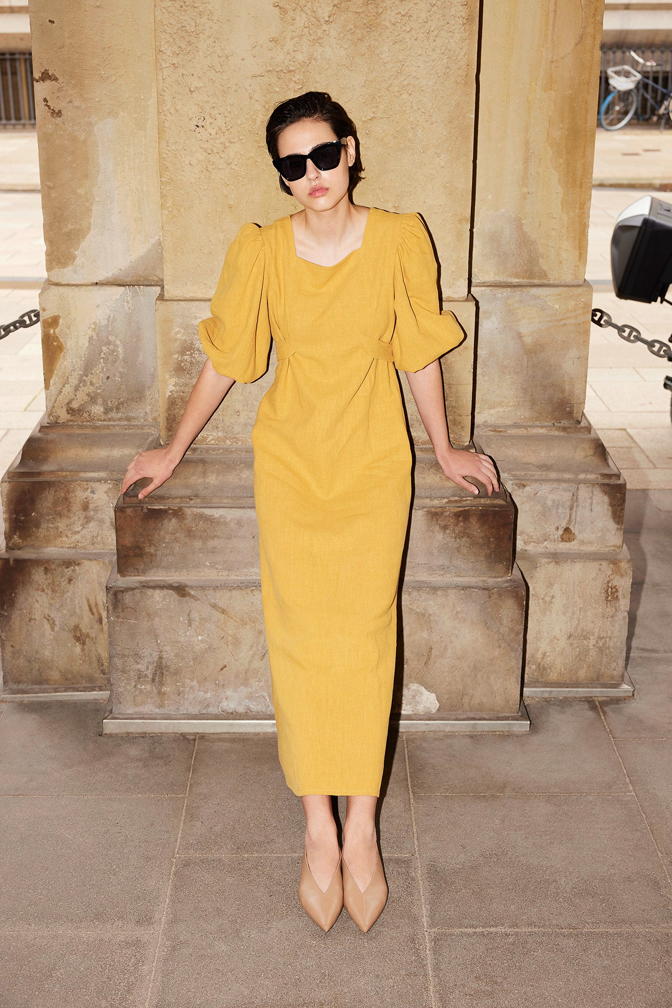 CAMILLE Dress Saffron