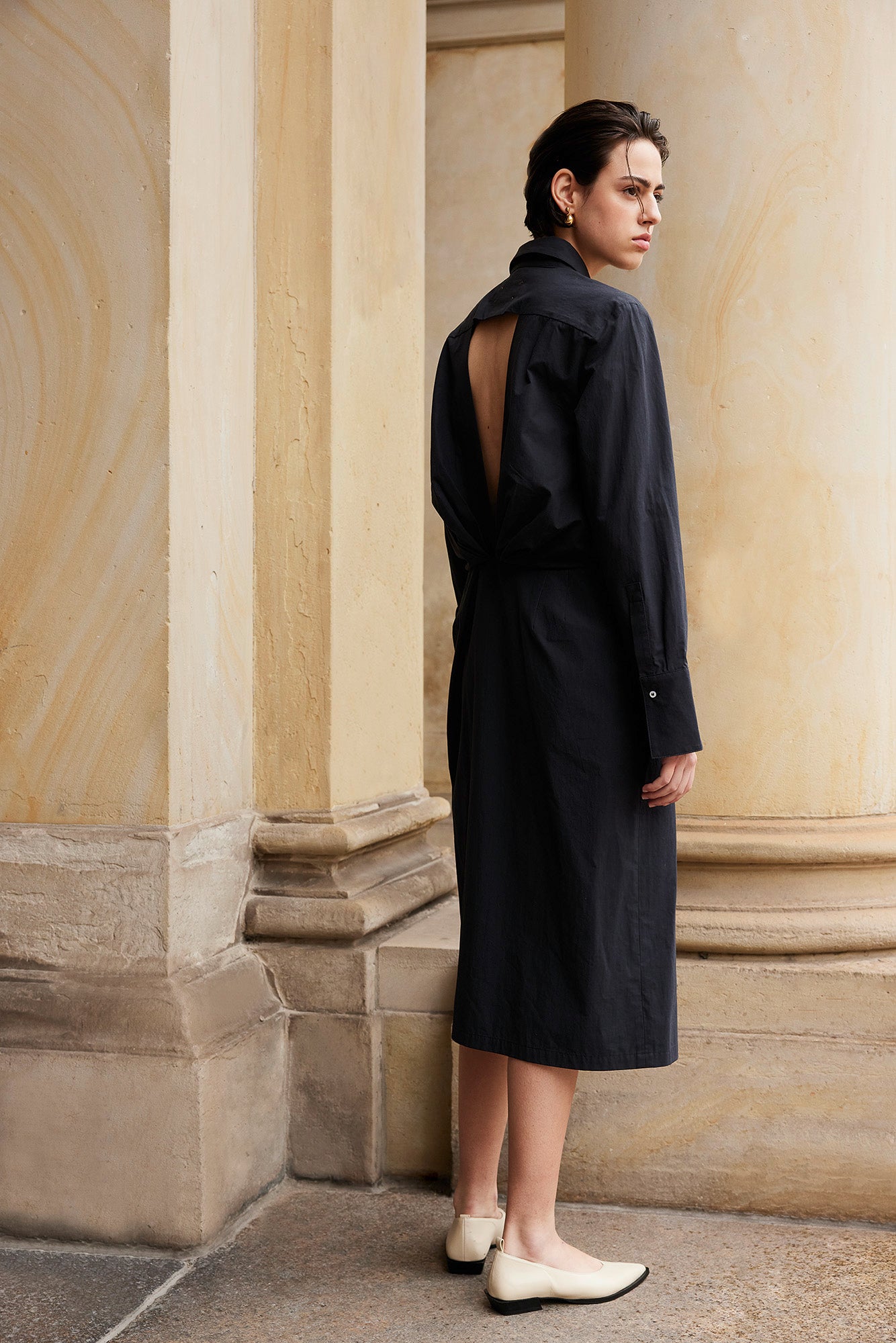 CHLOÉ Shirt Dress Black