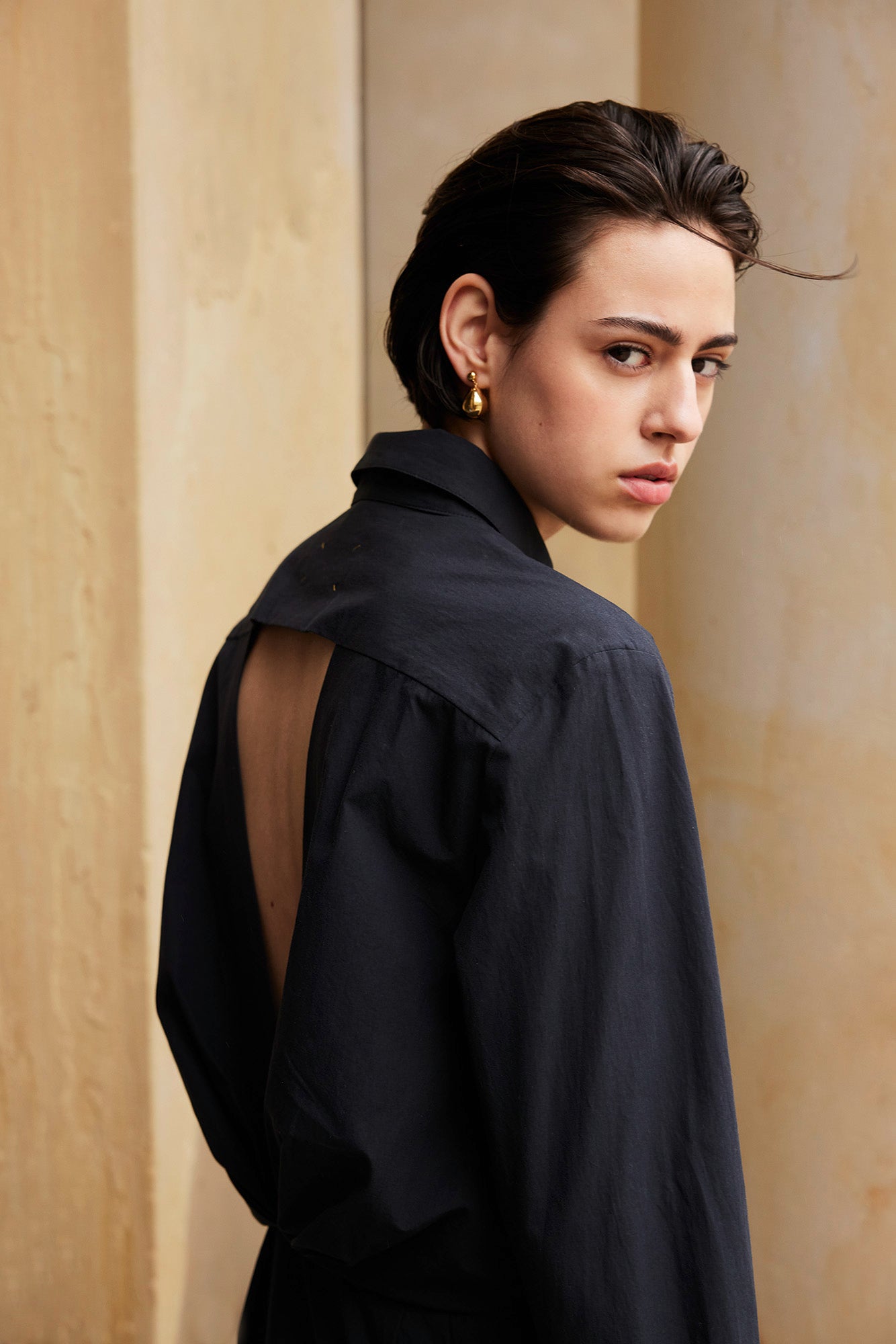 CHLOÉ Shirt Dress Black