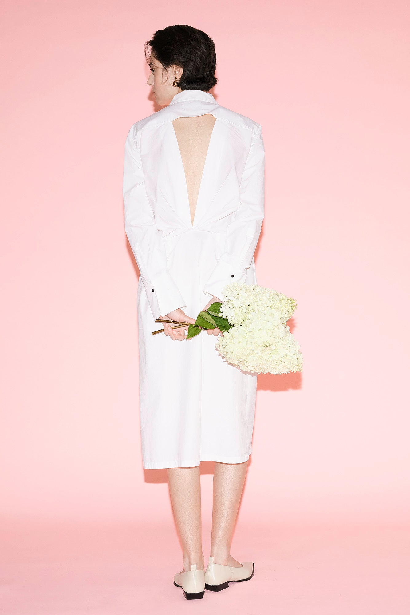 CHLOÉ Shirt Dress White